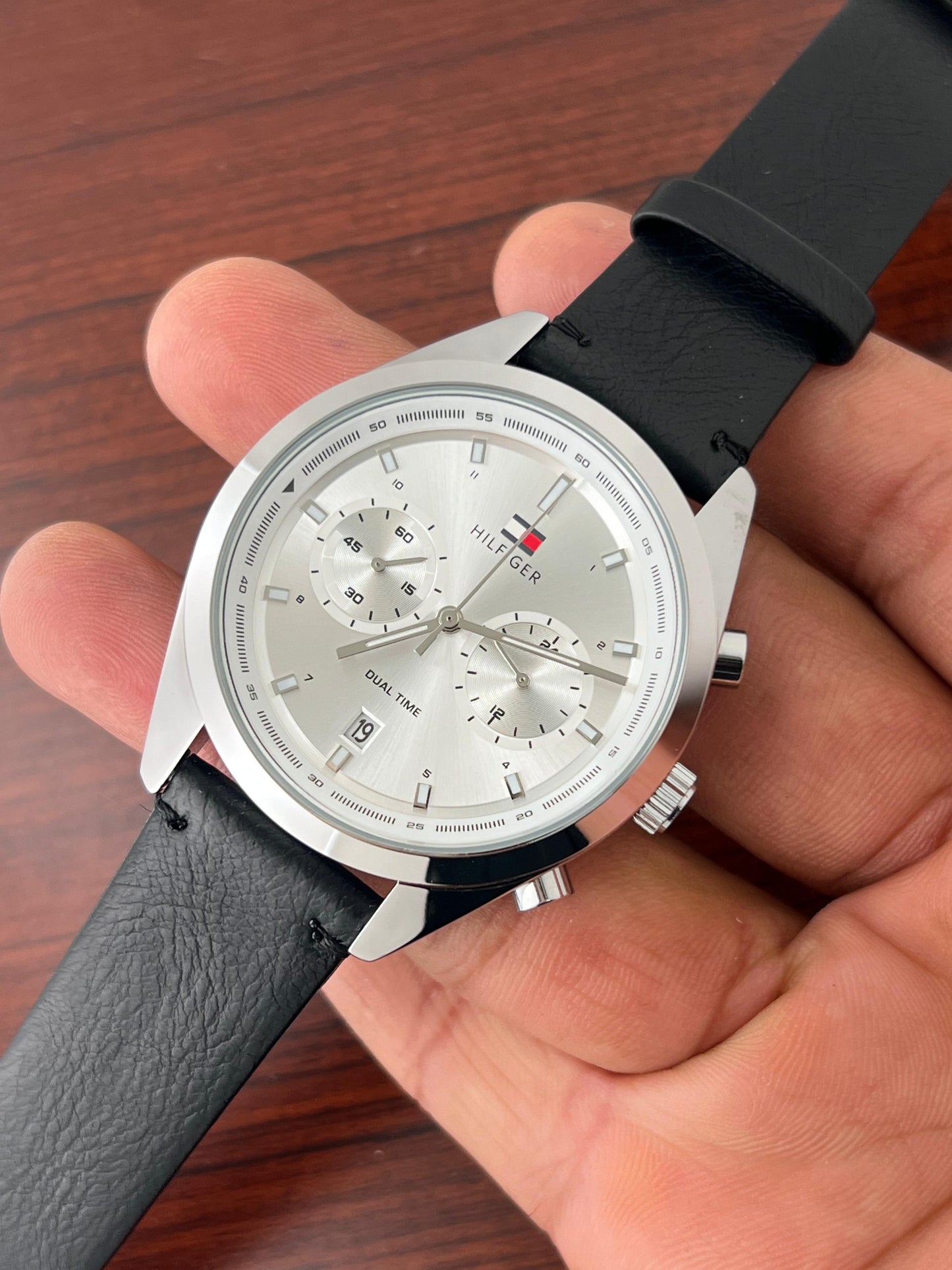 Tommy Hilfiger Dual Time Men's Chronograph – Classic Meets Contemporar