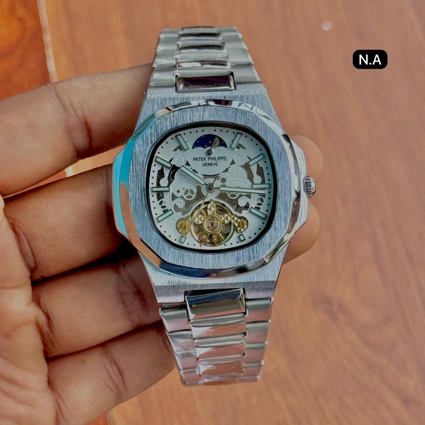 Patek Philippe Nautilus-Inspired Skeleton Automatic – Black Edition