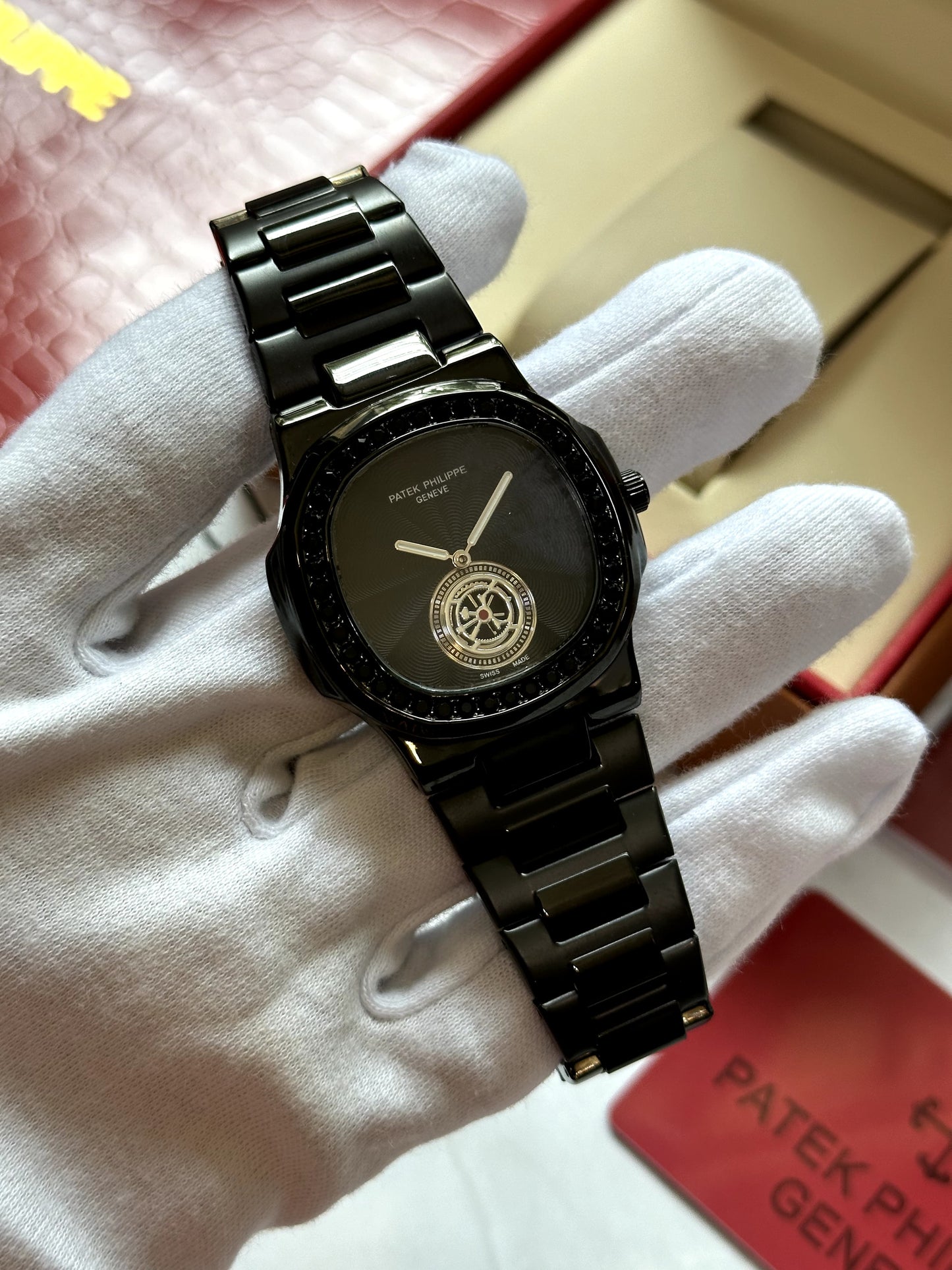 Patek Philippe Black Nautilus – Premium First Copy