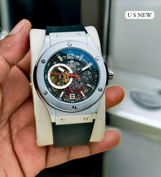 Hublot Classic Fusion Skeleton Automatic Watch – Luxury Open-Heart Timepiece