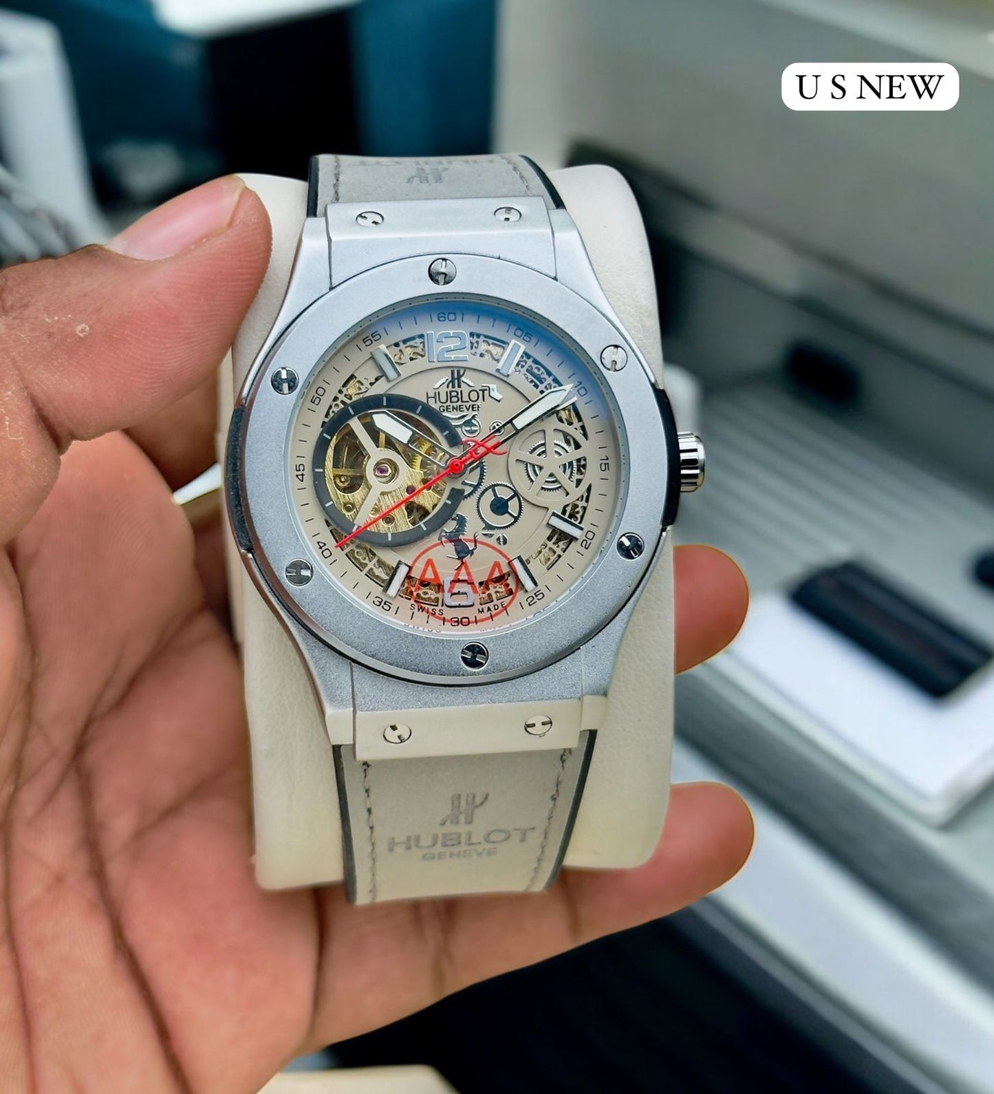 Hublot Classic Fusion Skeleton Automatic Watch – Luxury Open-Heart Timepiece