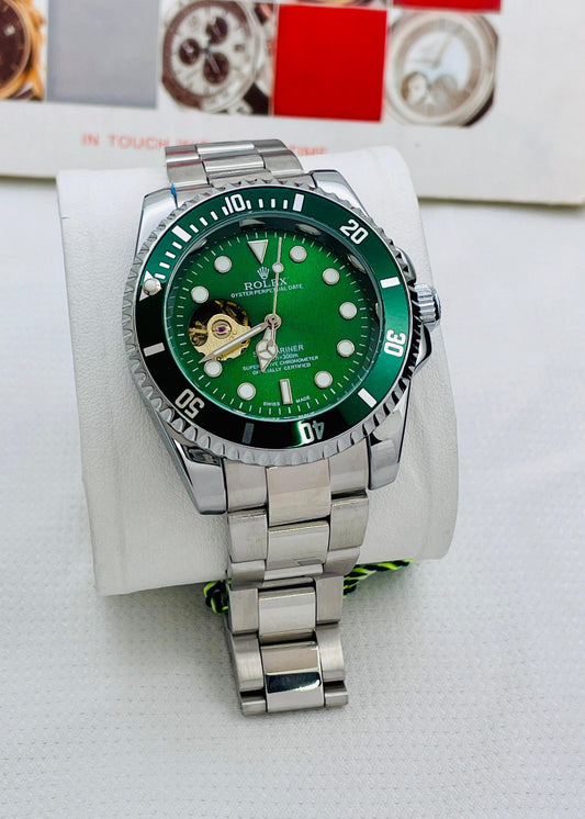 Rolex Submariner Hulk Green Dial Automatic Watch – Luxury Diver Timepiece