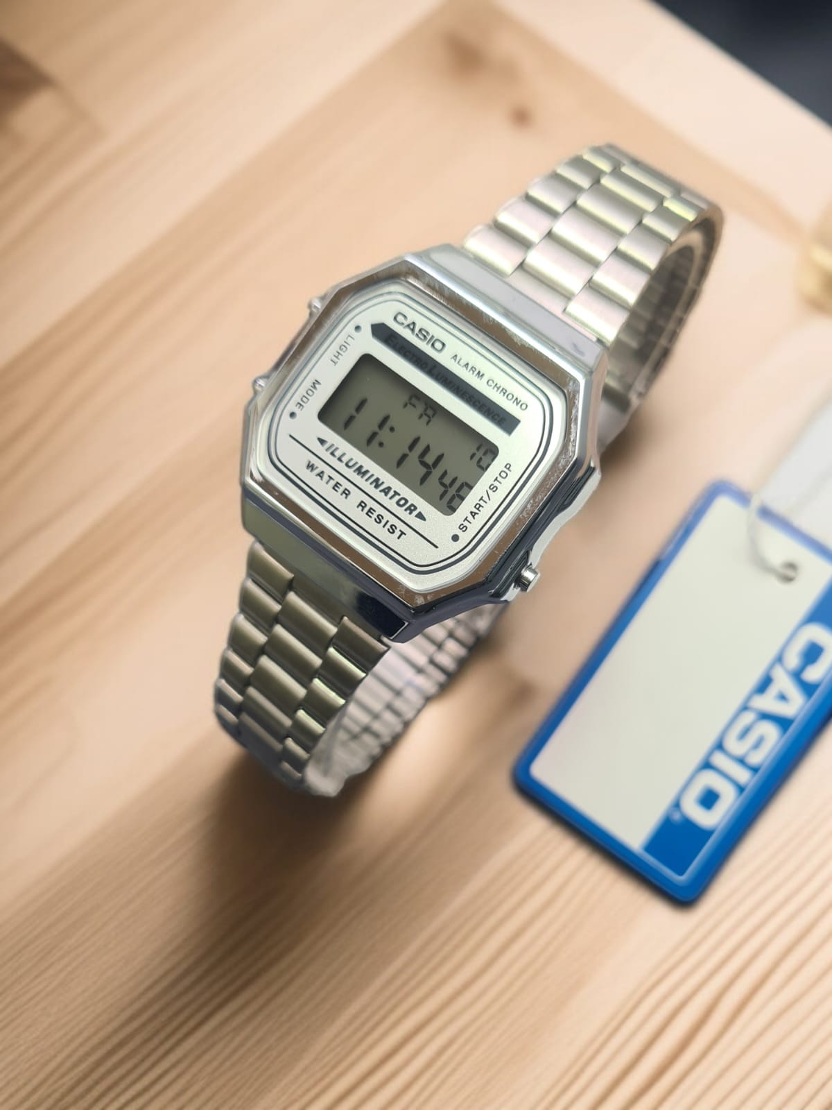 Casio Vintage Gold Digital Watch – Illuminator Retro Style A168WG